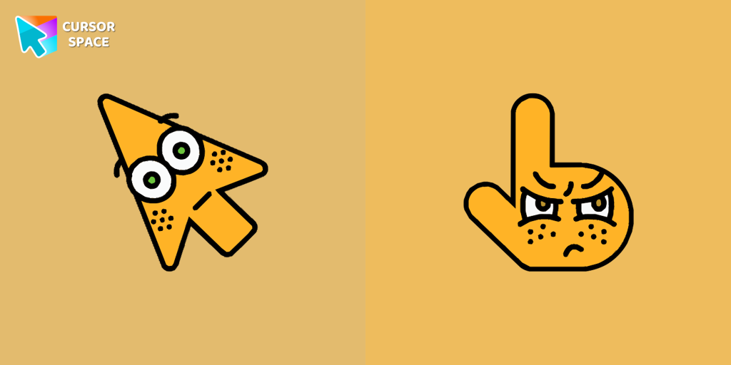 Custom Cursor Surprised