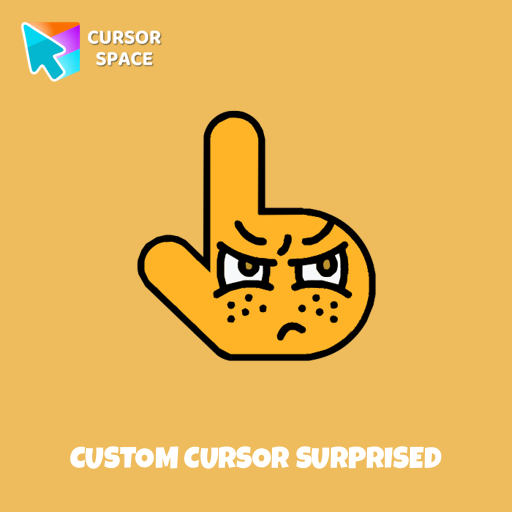 Custom Cursor Surprised